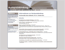 Tablet Screenshot of preisbindungsgesetz.de